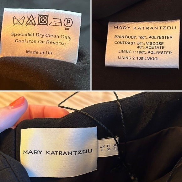 Mary Katrantzou Angelica Strapless Paisley Flared Hem Dress 2 - Picture 17 of 17